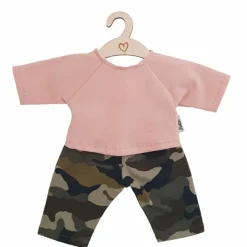 Poppenkleertjes Camouflage Dusty Rose - Hollie