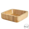 Rijzt Houten Schaaltje Vierkant 7 Cm
