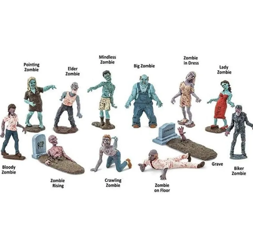 Safari Ltd Speelfiguren Zombies