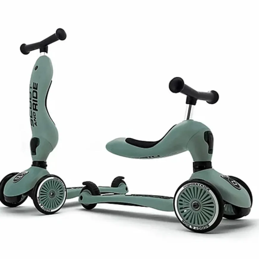 Scoot And Ride Loopfiets Highwaykick 1 - Forest