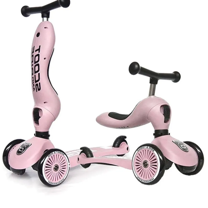 Scoot And Ride Loopfiets Highwaykick 1 - Rose