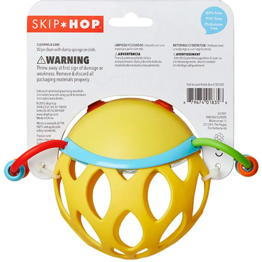 Skip Hop Rammelaar Roll Around Rattle Bij