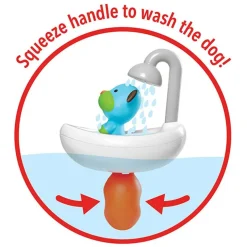 Skip Hop Zoo Squeeze & Shower Dog Badspeelgoed