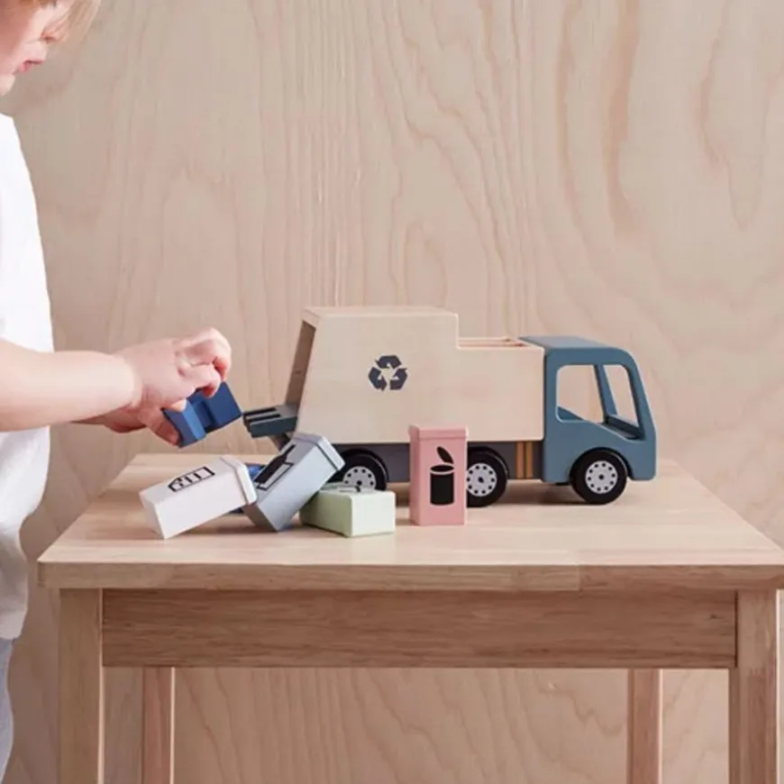 Speelgoed Vuilniswagen Aiden - Kids Concept