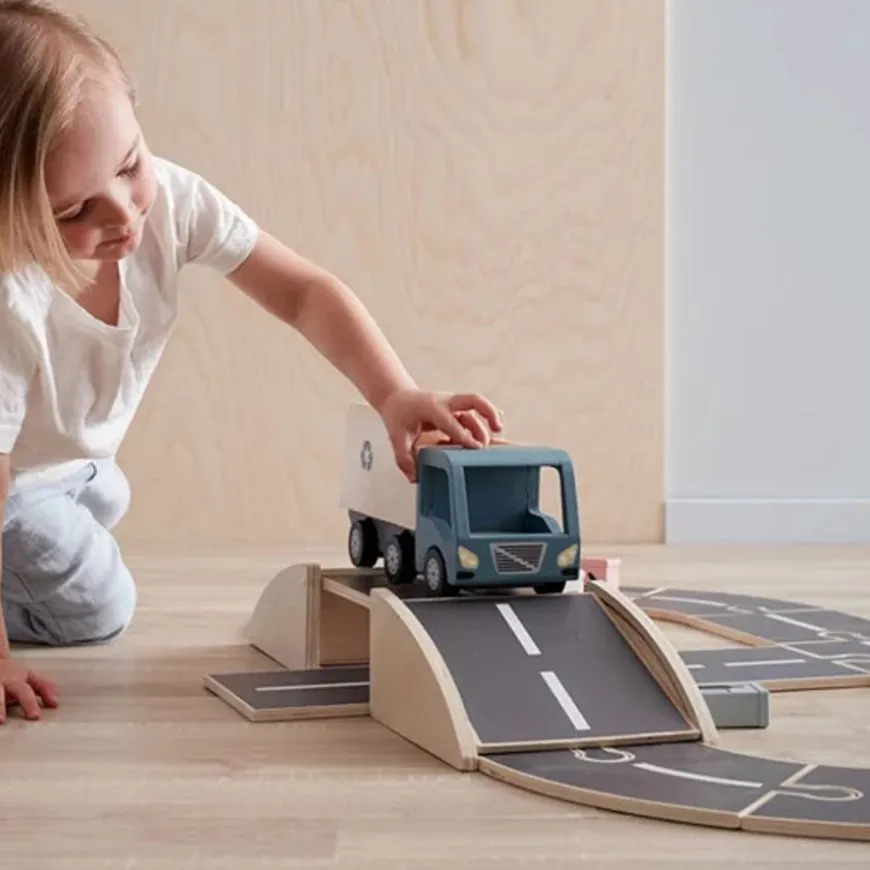 Speelgoed Vuilniswagen Aiden - Kids Concept