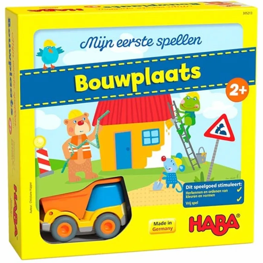 Spel - Mijn Eerste Spellen – Bouwplaats - Haba