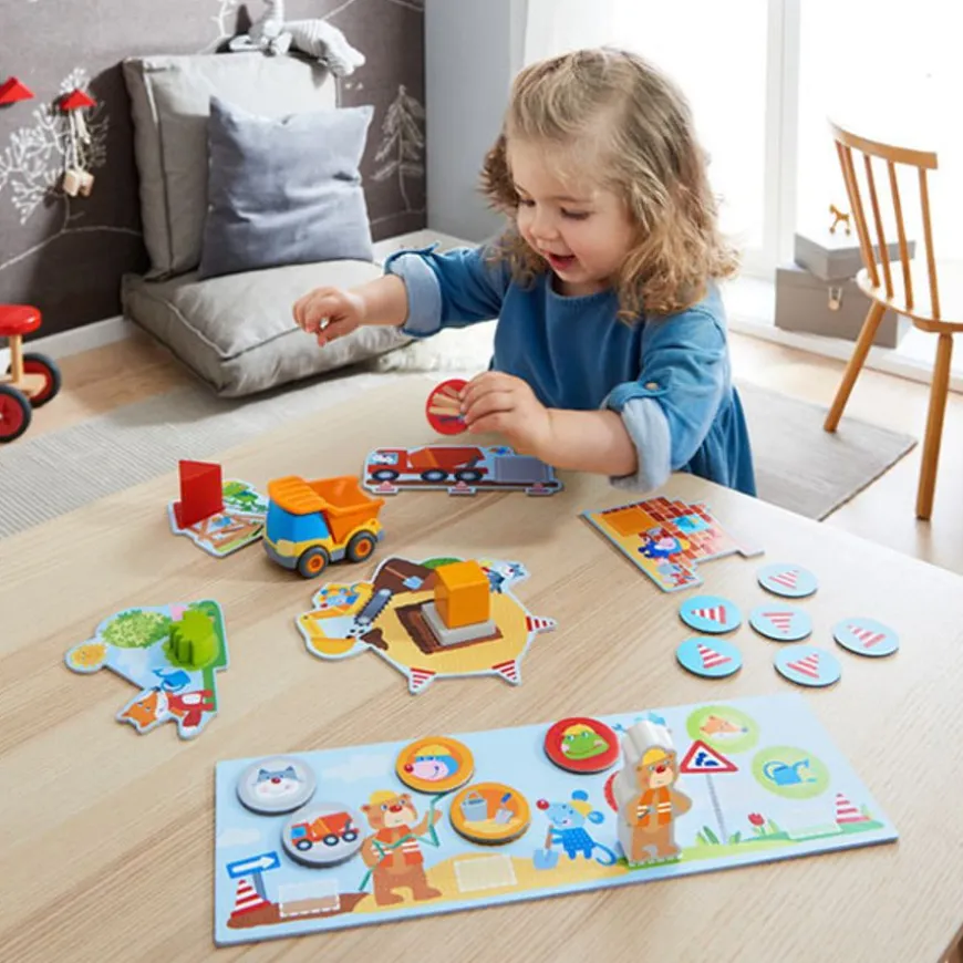 Spel - Mijn Eerste Spellen – Bouwplaats - Haba