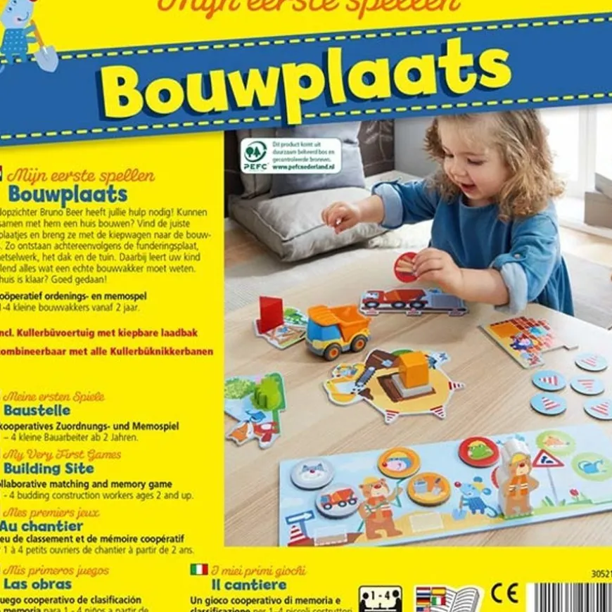 Spel - Mijn Eerste Spellen – Bouwplaats - Haba