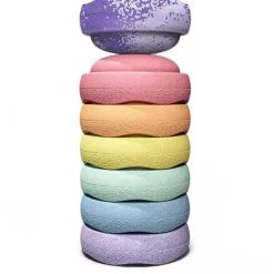 Stapelstein Special Rainbow Pastel 6 + 1 Gratis Fusion Steen