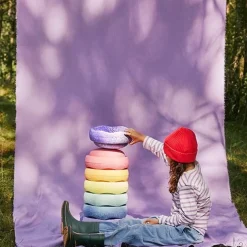 Stapelstein Special Rainbow Pastel 6 + 1 Gratis Fusion Steen