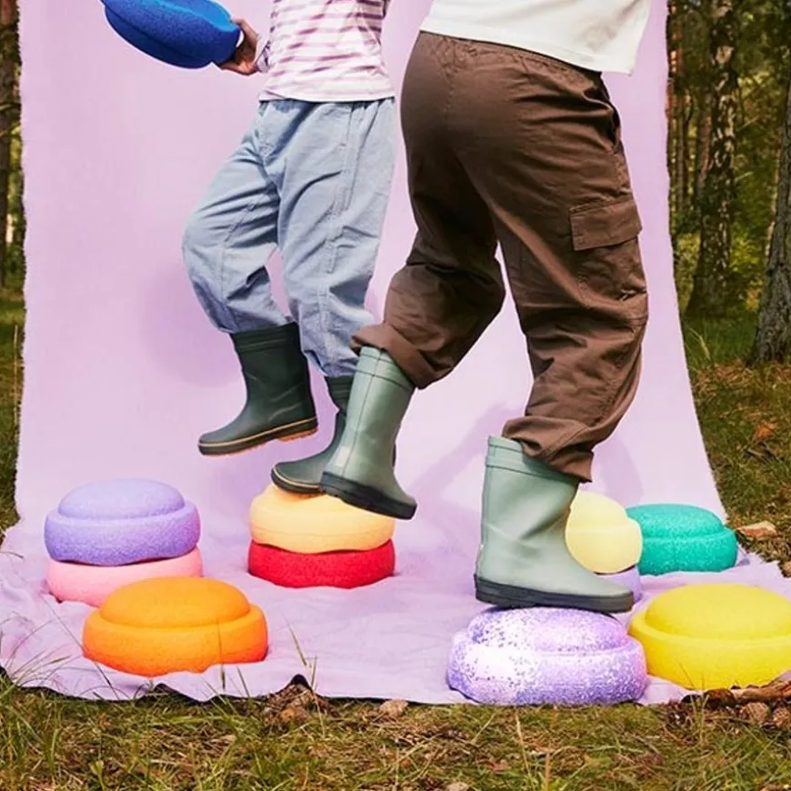 Stapelstein Special Rainbow Pastel 6 + 1 Gratis Fusion Steen
