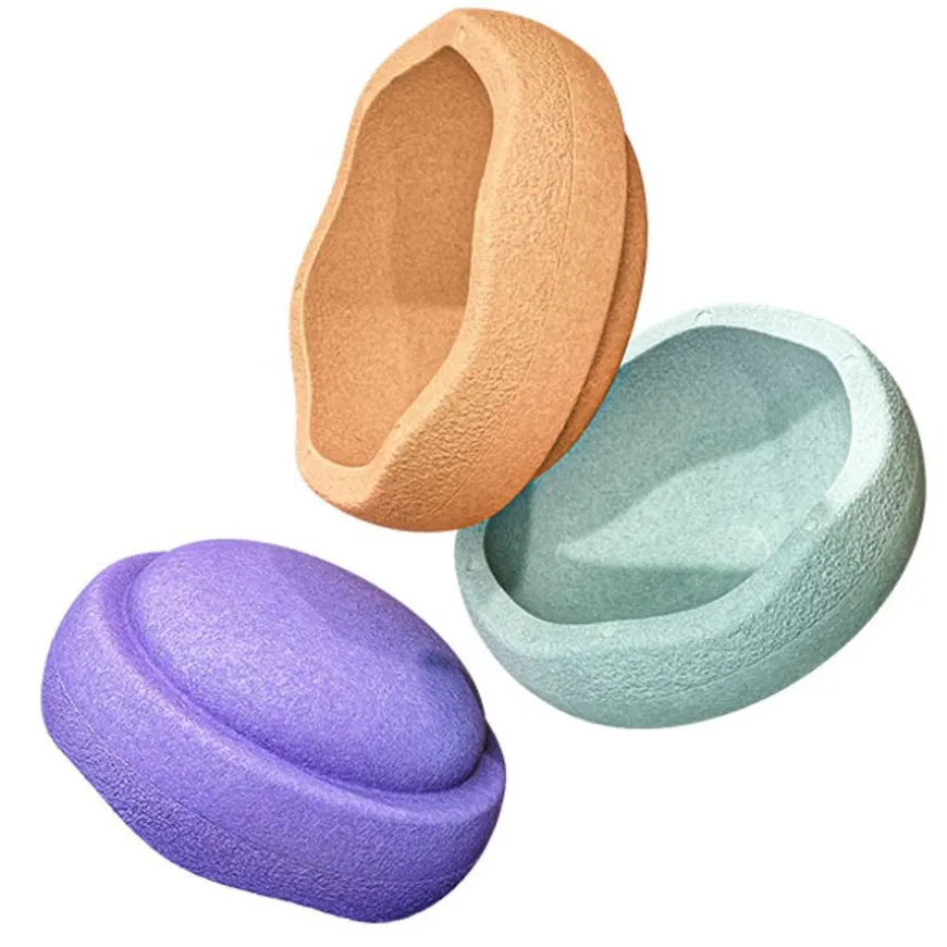 Stapelstein Stapelstenen Pastel Secondary 3 Stuks
