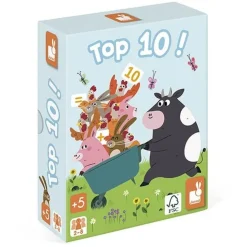 Strategiespel - Top 10 - Rekenspel - Janod +5Jr