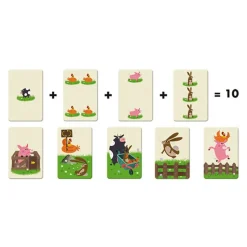 Strategiespel - Top 10 - Rekenspel - Janod +5Jr