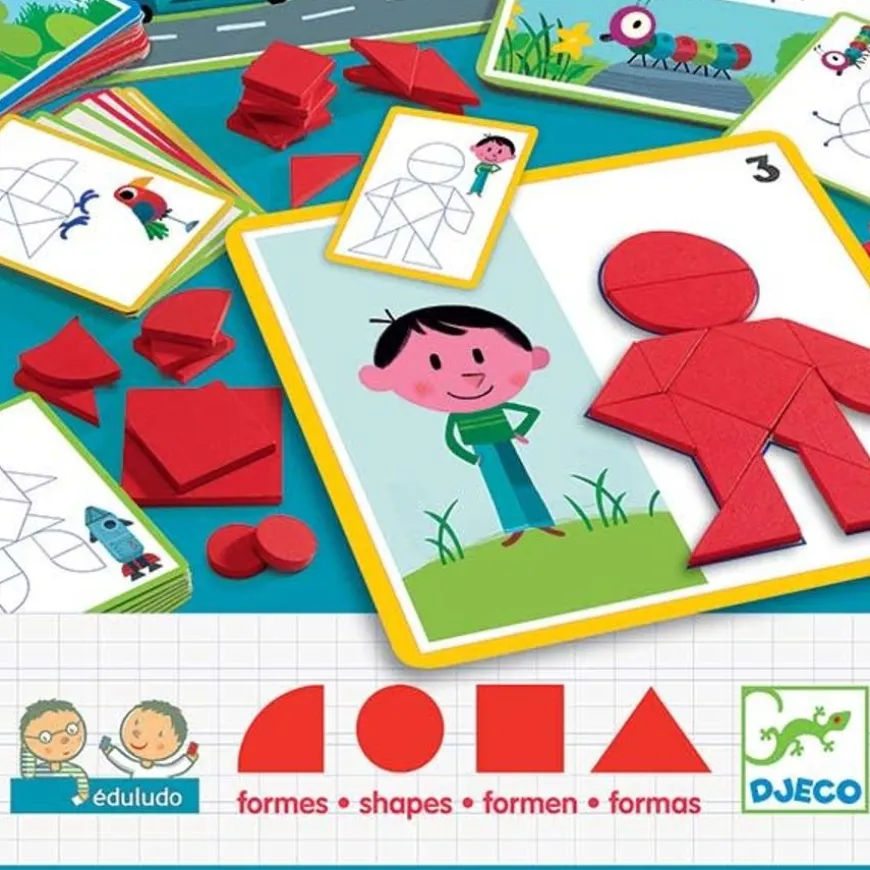 Tangram - Vormen - Eduludo - Djeco