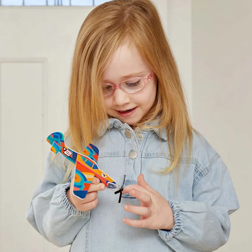 Tiger Tribe Knutselset Vliegtuigen Jet Racers Bullseye
