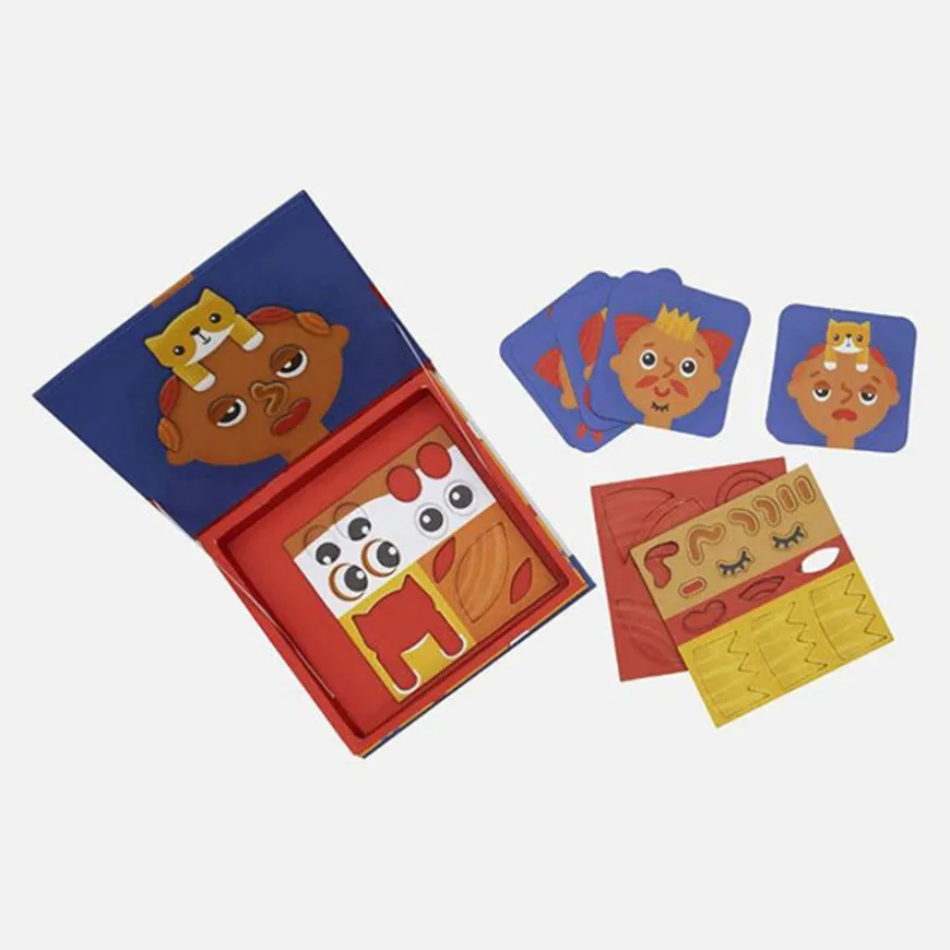 Tiger Tribe Magneetboek Magna Face People