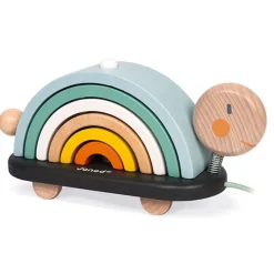 Trekdier Regenboog Schildpad Sweet Cocoon - Janod