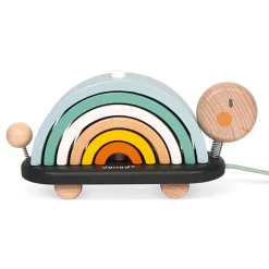 Trekdier Regenboog Schildpad Sweet Cocoon - Janod