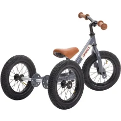 Trybike Steel 2-In-1 Loopfiets Grijs