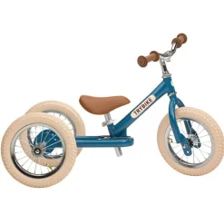 Trybike Steel 2-In-1 Loopfiets Vintage Blauw