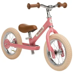 Trybike Steel Loopfiets Vintage Roze