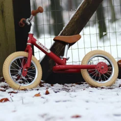 Trybike Steel Loopfiets Vintage Rood