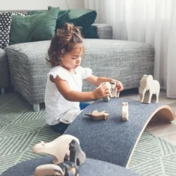 Wobbel Starter Balansbord Met Vilt Baby Muis