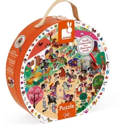 Zoekpuzzel Paarden - Janod 208St